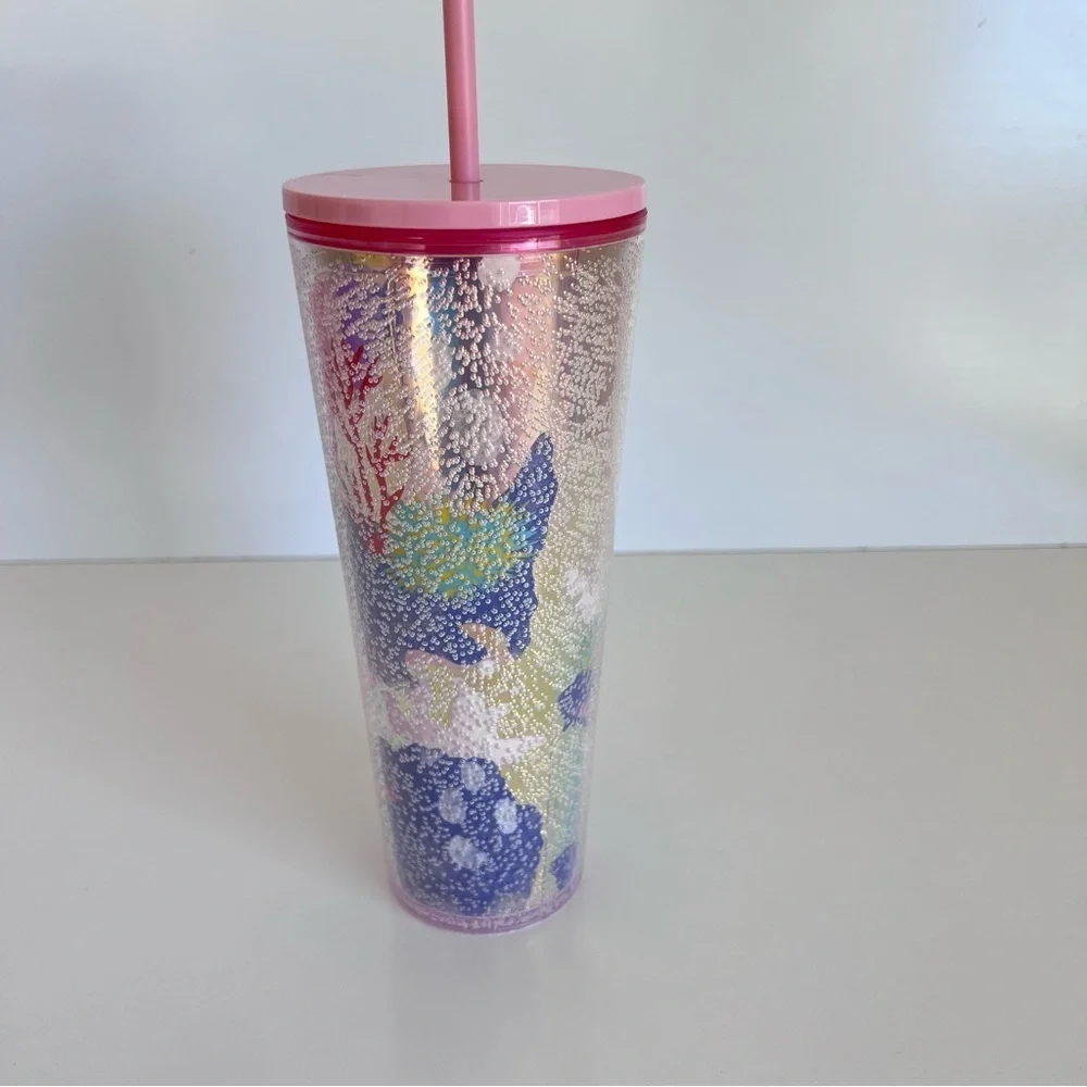 Starbucks 2021 Summer Coral Reef Bubble Venti Tumbler‎ 24oz